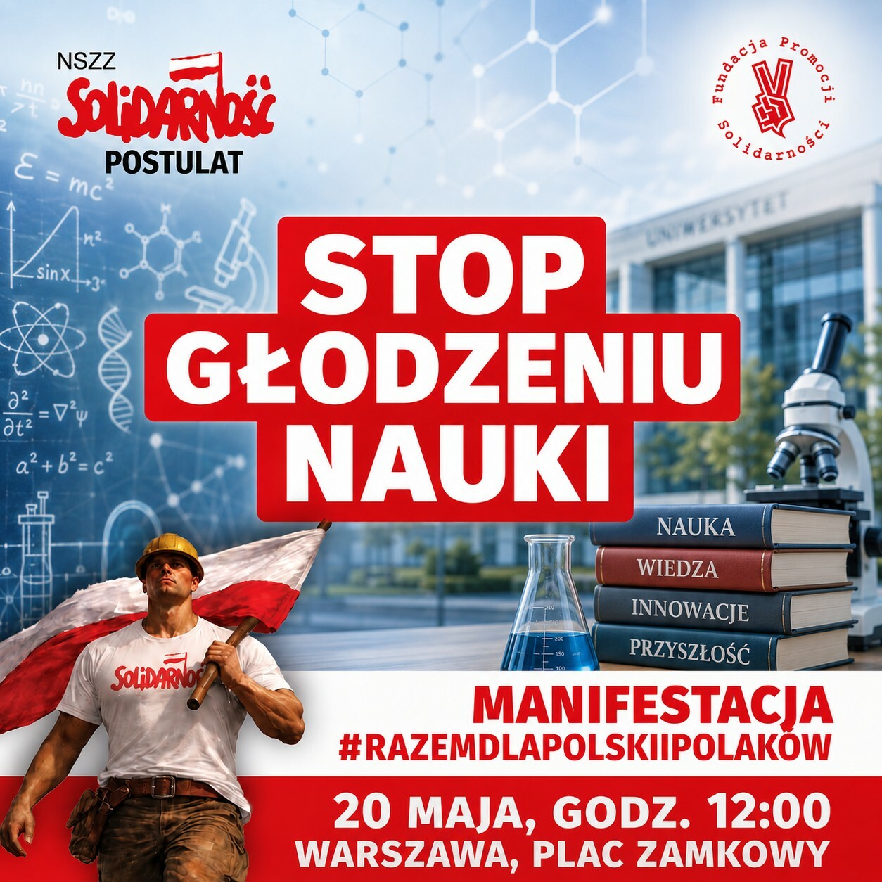 Manifestacja NSZZ „Solidarność” „Razem dla Polski i Polaków”